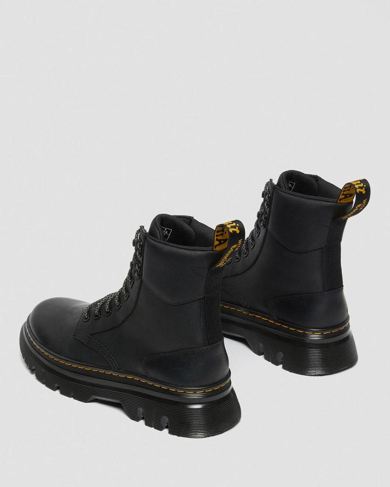 Dr Martens Tarik Wyoming Læder Fritidsstøvler Dame Sort | DK 96XYU